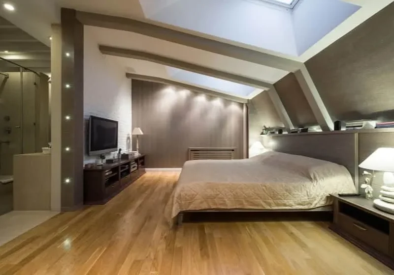 Loft conversion completed by our team, creating additional living space with modern design.